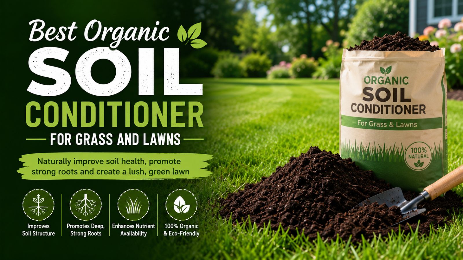 organic soil conditioner | soil enhancer | natural soil conditioner