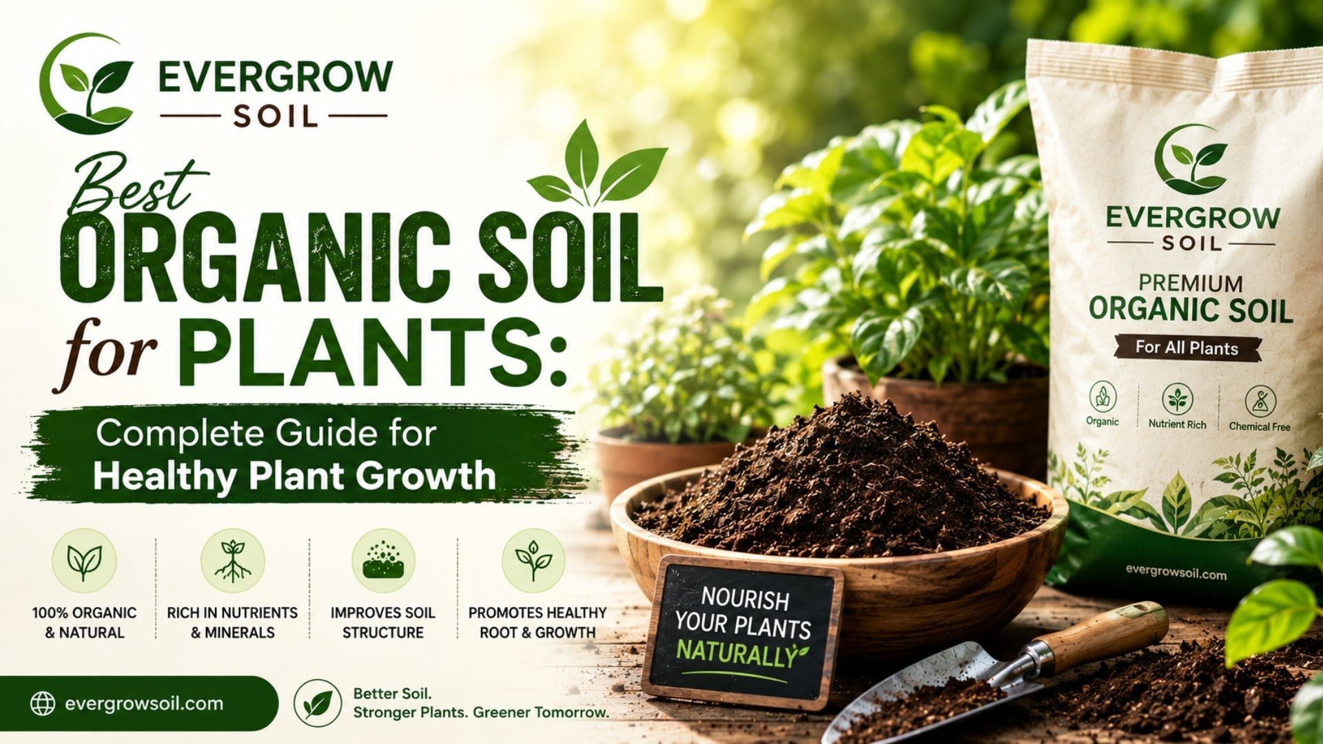 Organic soil | soil for plants | organic soil conditioner