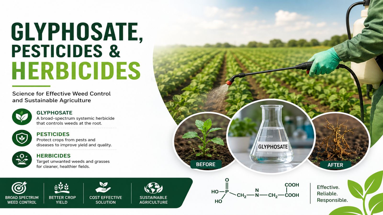 glyphosate in soil