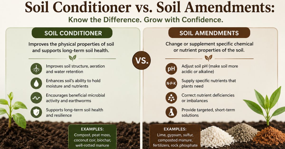  Soil Conditioner | Soil Amendments