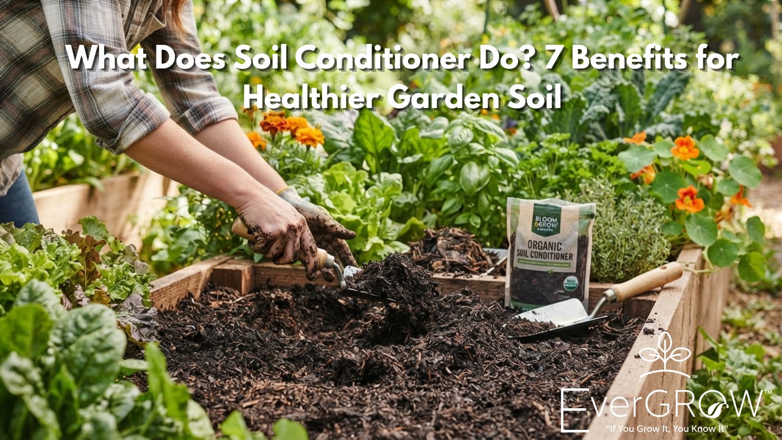 What Does Soil Conditioner Do? 7 Benefits for Healthier Garden Soil